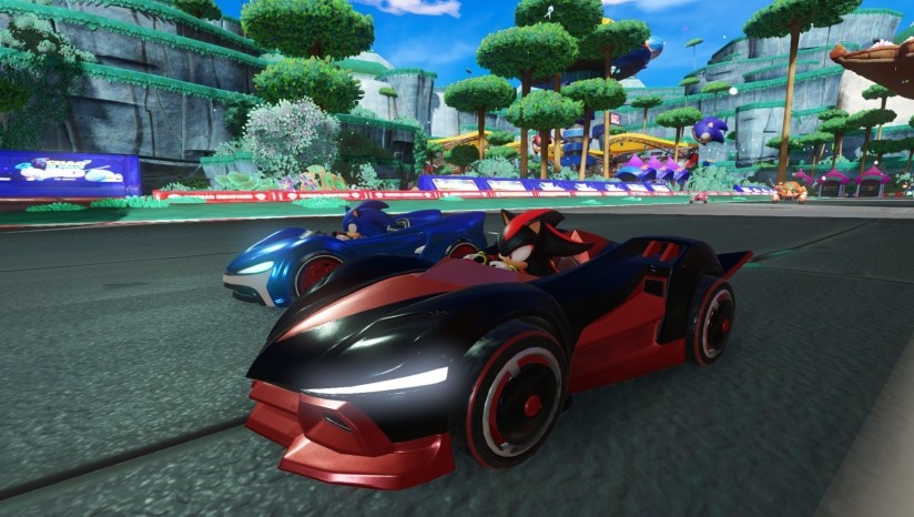 sonic racing car
