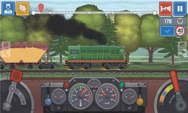 模拟火车行驶